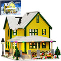 Christmas House Building Set with Light - Movie Snow House