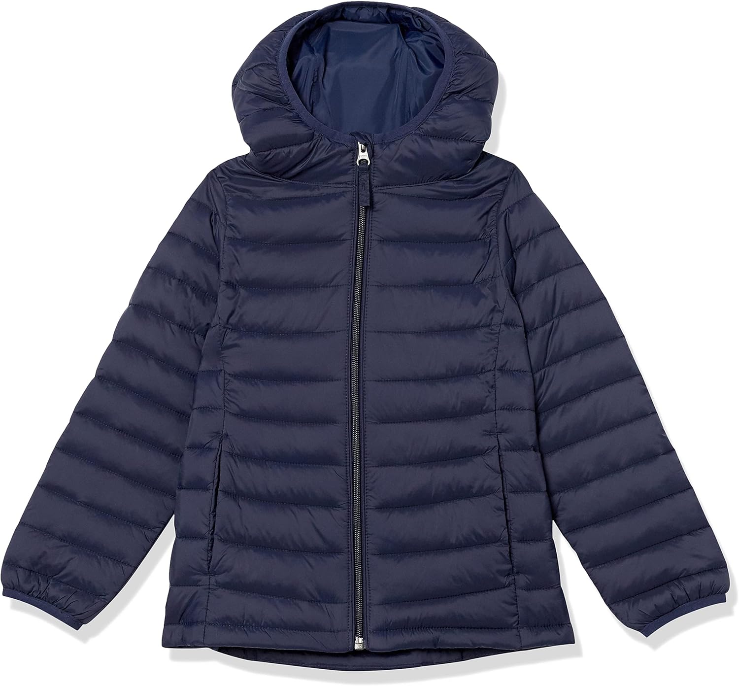 Lightweight Water-Resistant Packable Hooded Puffer Jacket