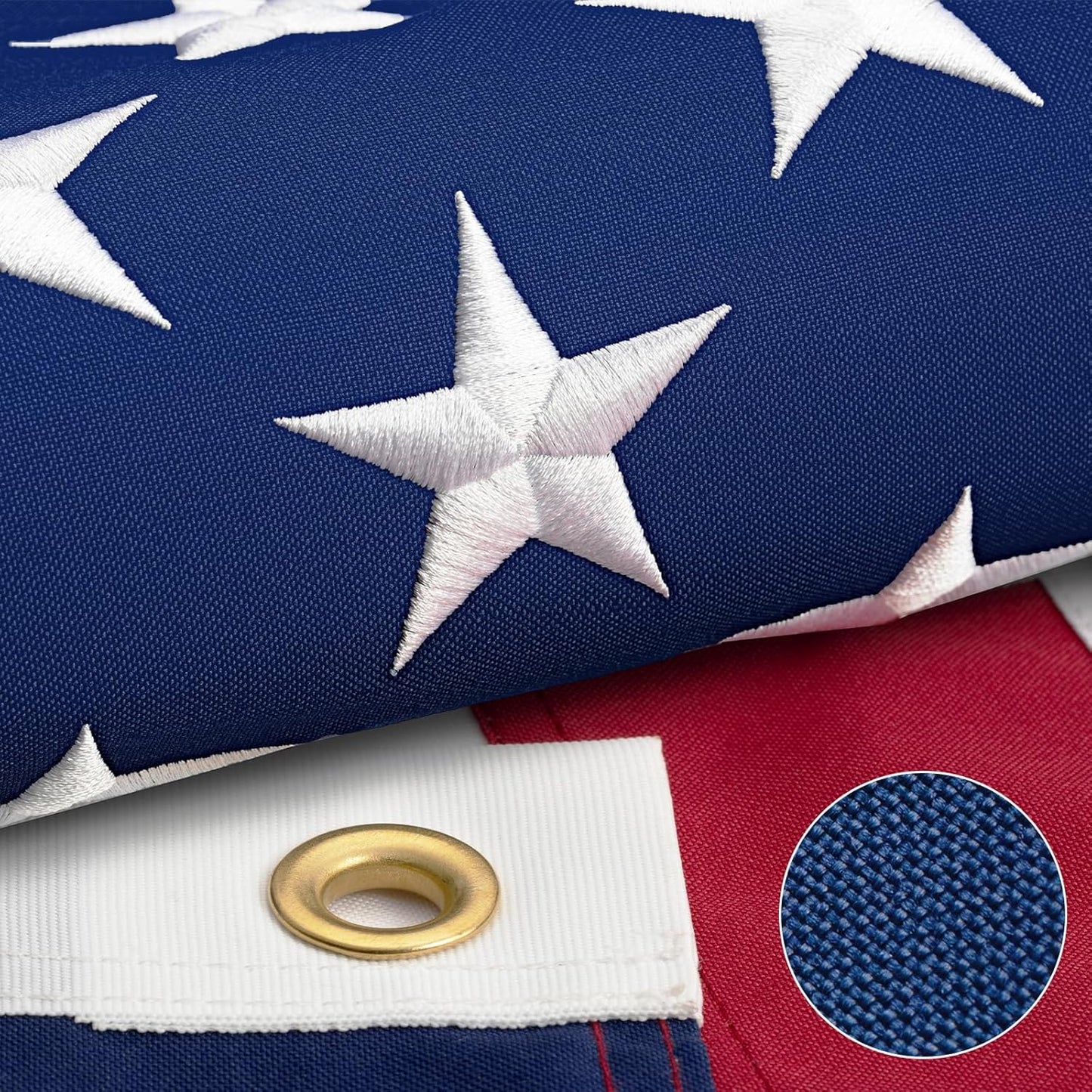 6x10 American Flags for Outside - Heavy Duty Outdoor USA Flag