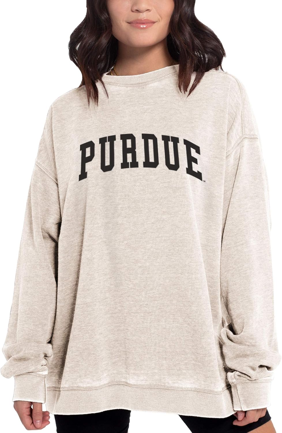 Chicka-D NCAA Womens Burnout Fleece Pullover for Gamers
