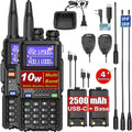 BAOFENG UV-5RM Long Range Ham Radio Walkie Talkie with NOAA