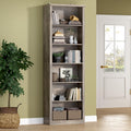 75 in Tall Bookshelf 6-Tier Bookcase - Adjustable Shelves