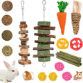 Bunny Chew Toys 20 PCS Set for Teeth & Digestion - Natural Small