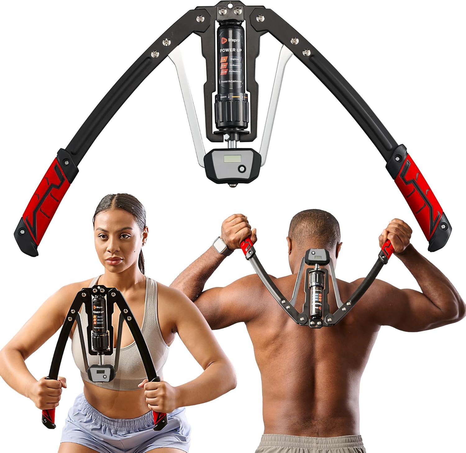 Lifepro Hydraulic Power Chest Expander for Ultimate Strength