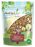 Organic Raw Pistachios No Shell 4 lb - Protein & Fiber Snack