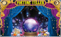 Halloween Fortune Teller Backdrop 96x72in - Witch Crystal Ball Photo