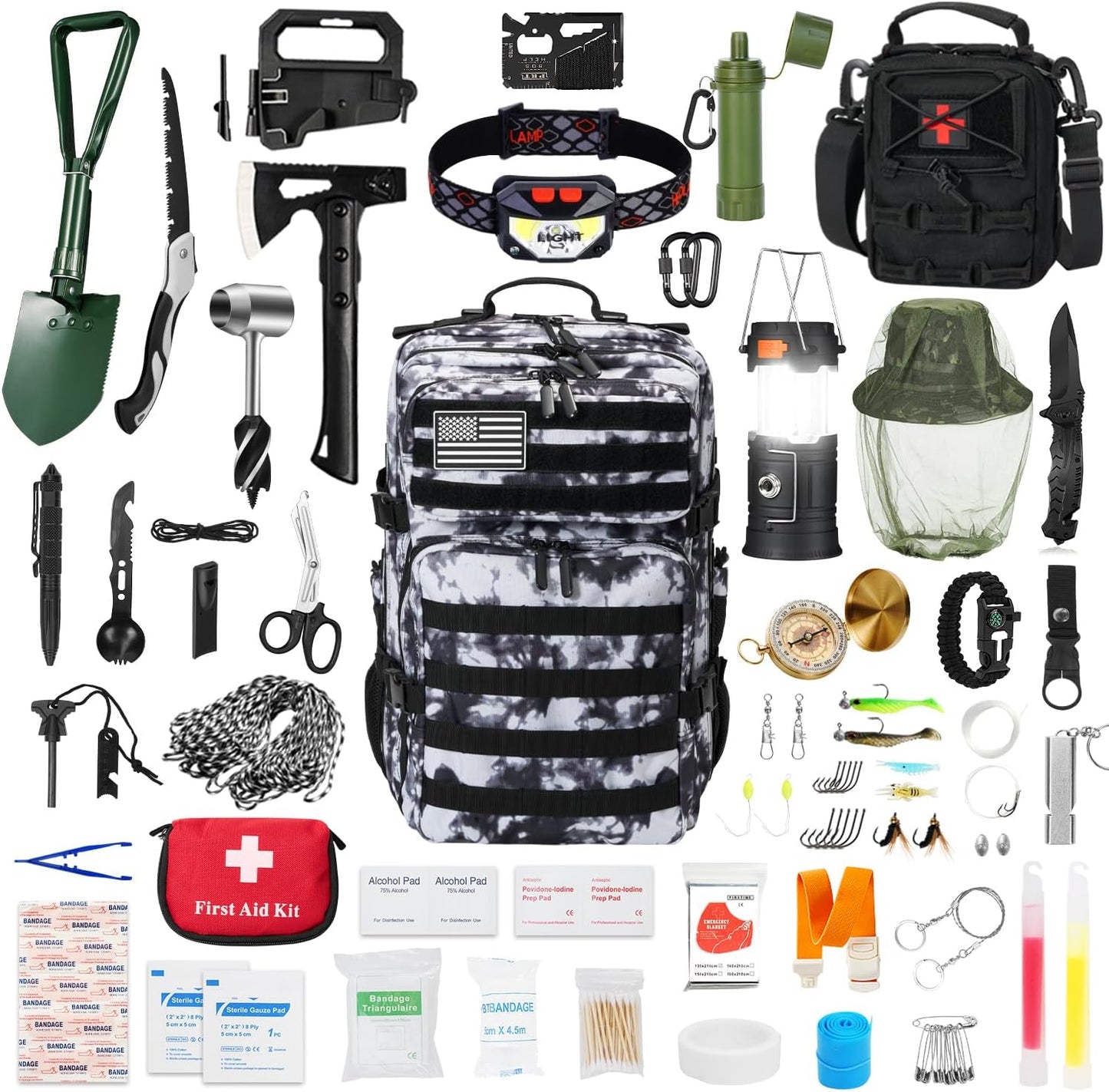 Ultimate Outdoor Combo: First Aid Kit + Backpack by Skywod