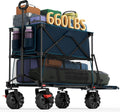 Portal Collapsible Large Double Decker Wagon with Brakes - Heavy Duty
