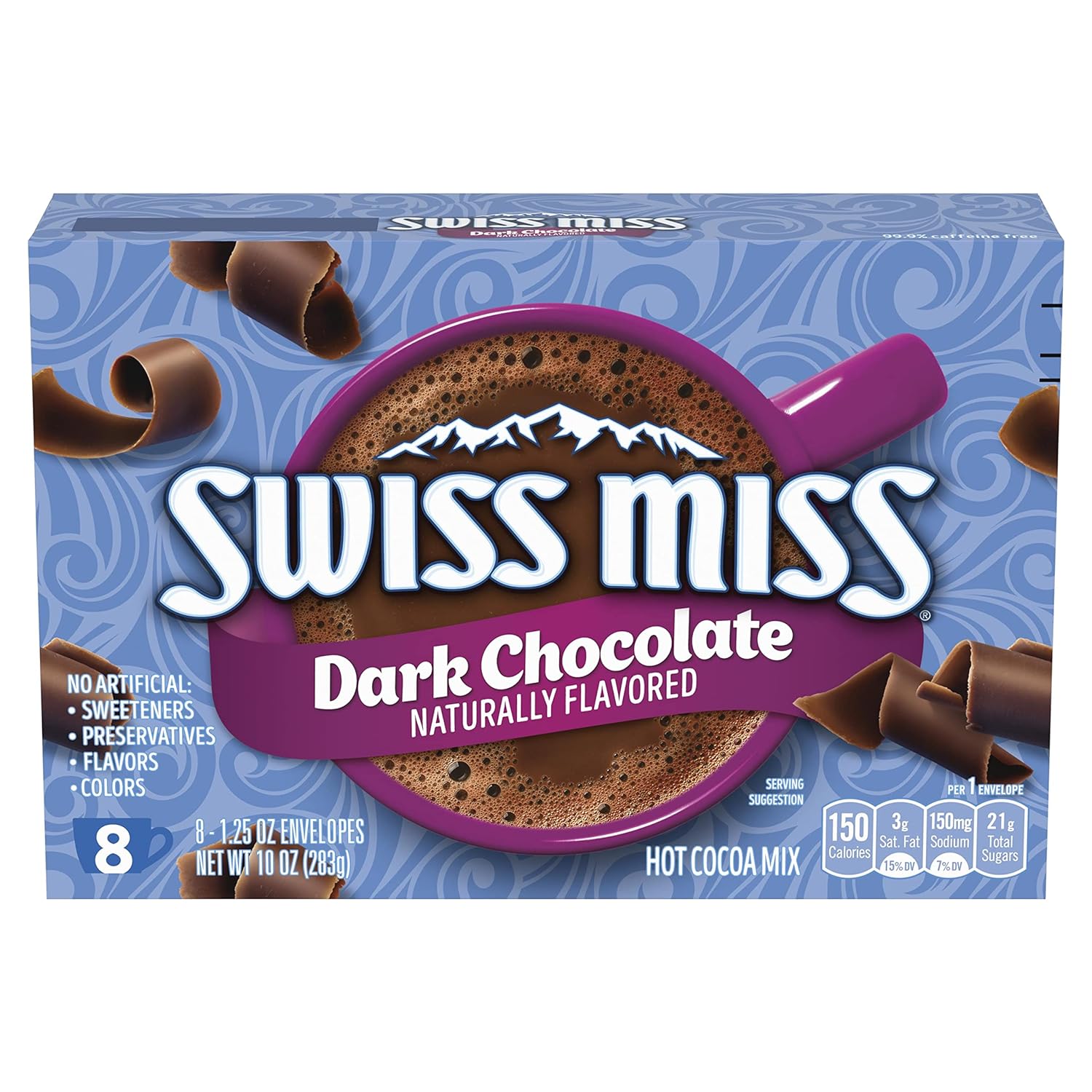 Indulge in Swiss Miss Dark Chocolate Hot Cocoa Mix Delight