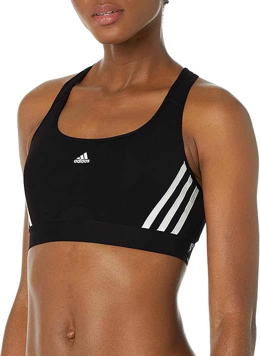 adidas Women's Training Medium Support 3 Stripes Bra Review