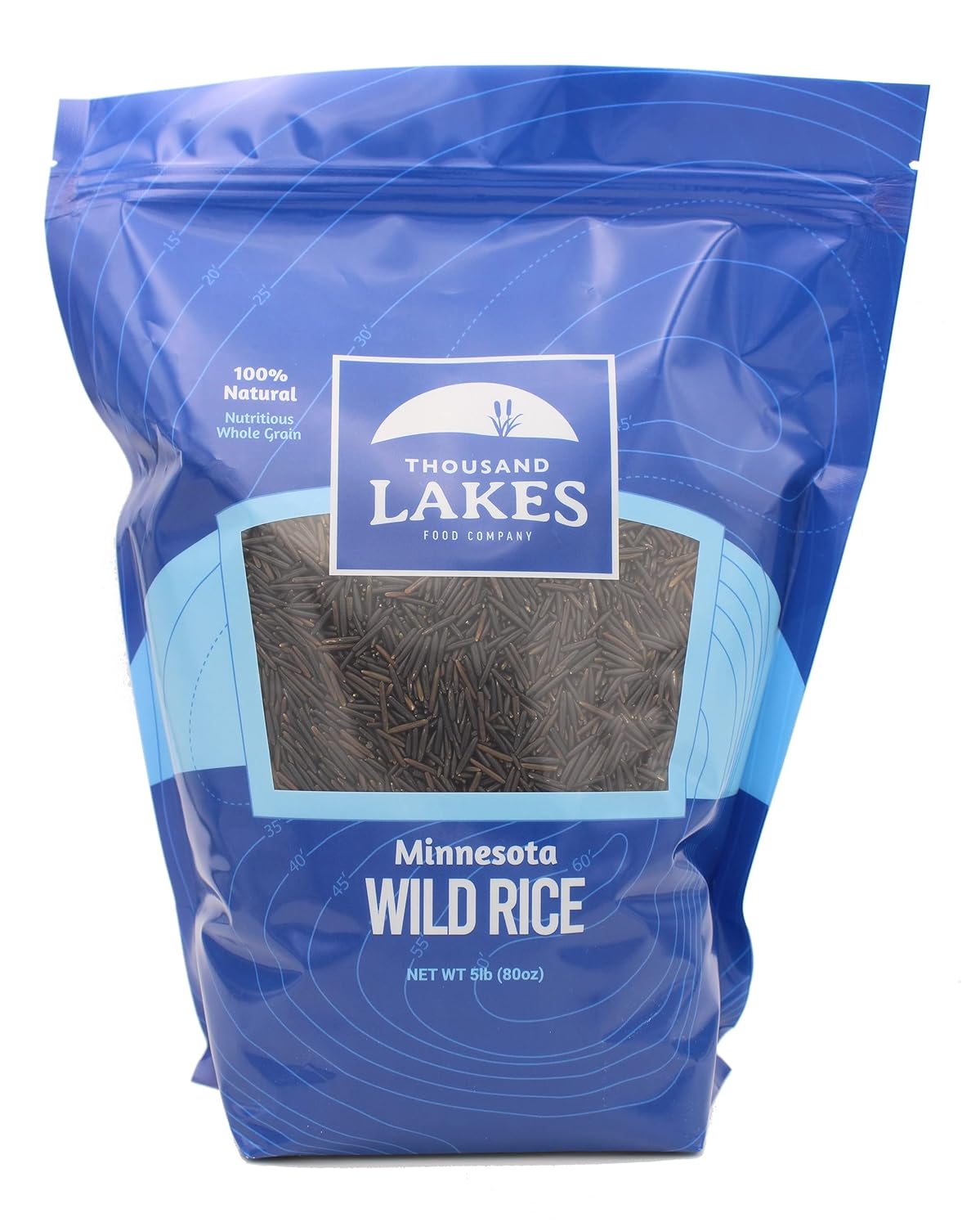 Premium Minnesota Grown Wild Rice - 100% All Natural Bulk 5 lbs