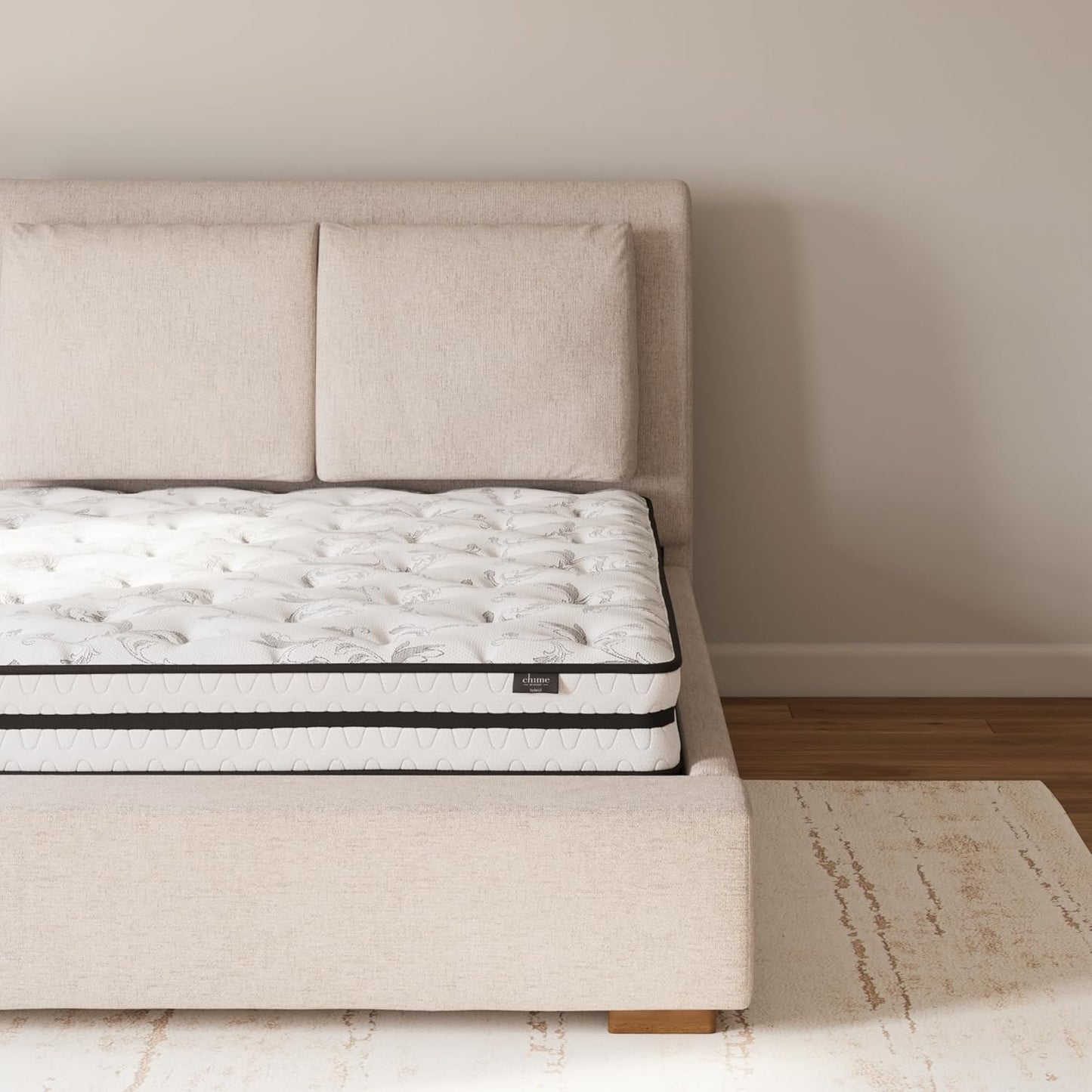 Signature Design Queen Size Chime 8 Inch Medium Firm Mattress