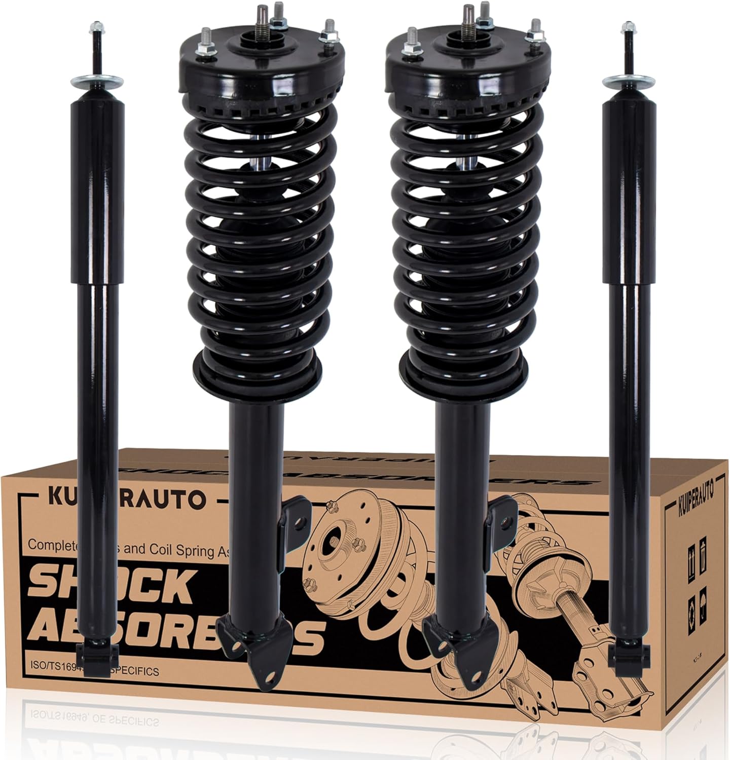 Complete Front Rear Struts Assembly for Chrysler 300 and Dodge