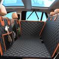 Dog Car Seat Cover for Back Seat with Hard Bottom Design