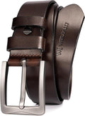 WOLFANT 1.5ft Full Grain Leather Belt for Men - Durable Everyday Style