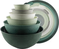 12 Piece Nesting Mixing Bowls Set by COOK WITH COLOR for Easy Cooking