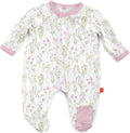 Magnetic Me Footie Pajamas Soft Modal Baby Sleepwear (Style RCXK)