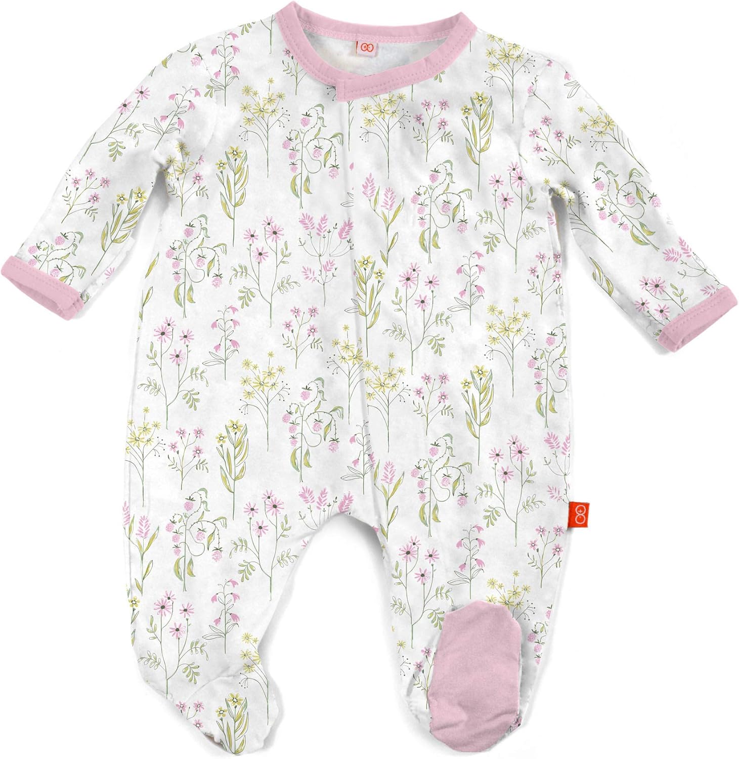 Magnetic Me Footie Pajamas Soft Modal Baby Sleepwear for All