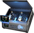 Gun Safe Biometric Pistol Safe with LCD Temp Humidity Display - Quick