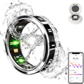 GANSI Smart Ring for Women & Men - Waterproof Fitness Tracker