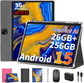 2025 Android 15 Tablet with Keyboard and Stylus - 10in 26GB RAM