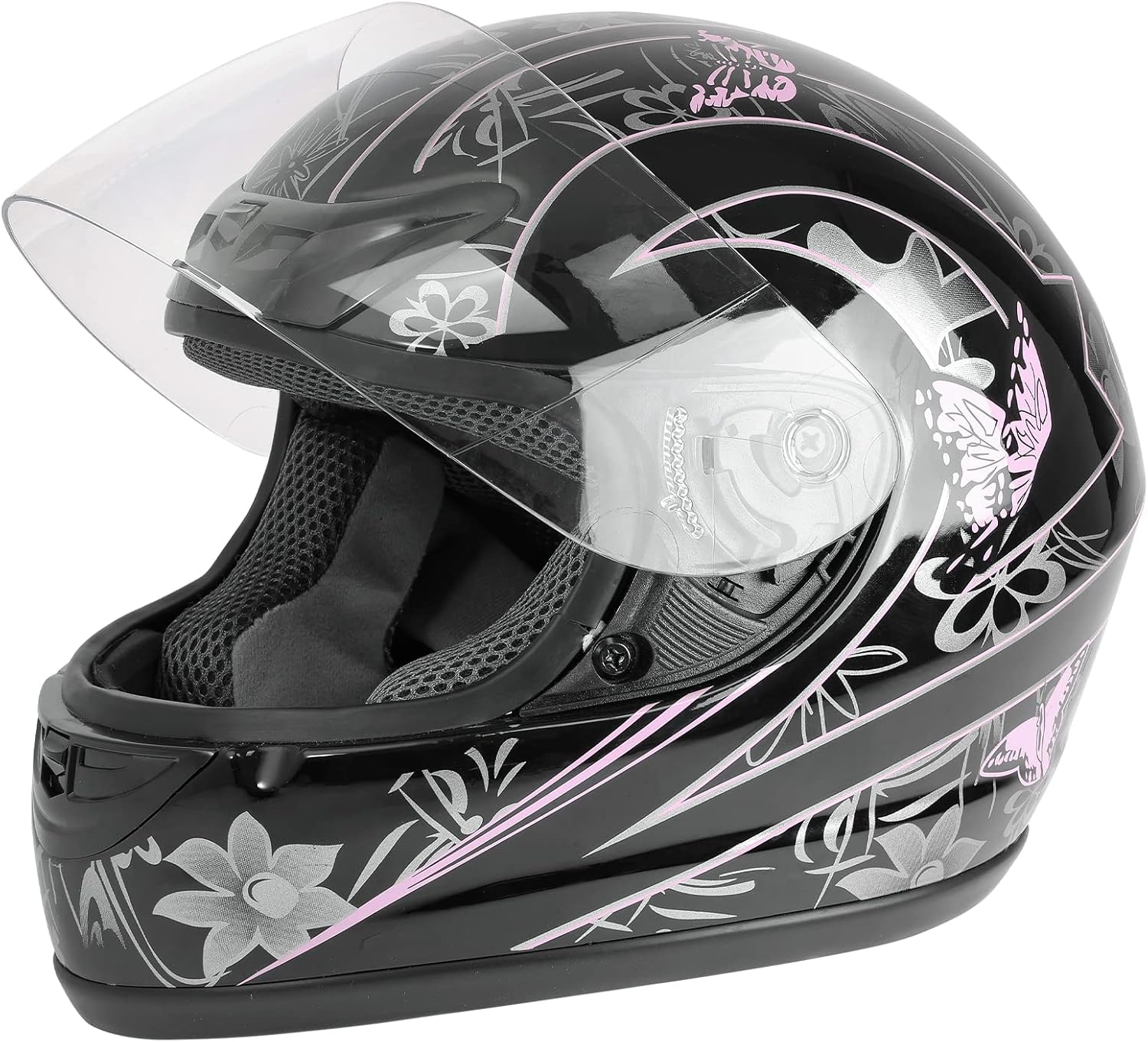 TCMT Size-XL DOT Motorcycle Helmet for Street and Dirt Riding