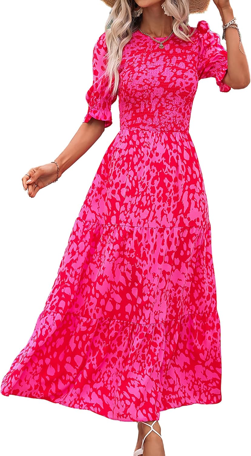 BTFBM Women Casual Summer Dresses for Spring and Beach Fun