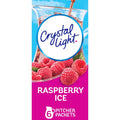 Crystal Light Raspberry Ice Powdered Drink Mix Pitcher Packets - Low
