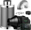VIVOSUN Smart Air Filtration PRO S4 Kit 4in - Smart Ventilation