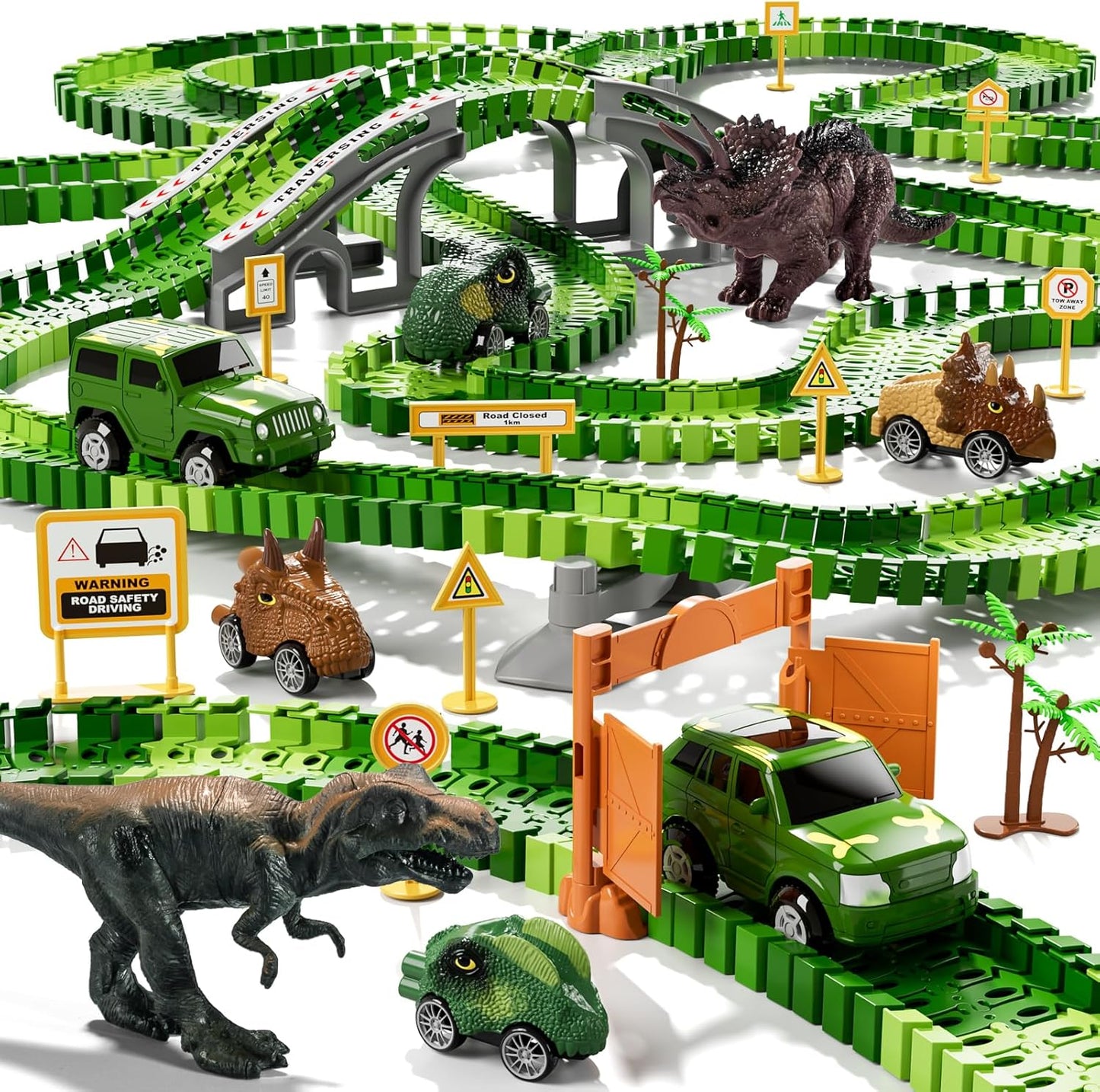 Dinosaur Race Track Toys for Kids - Fun and Imaginative Play