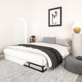 Qingzhou Box Spring King Bed Base 5 in High Metal Foundation - Quiet