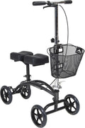 Drive Medical 796 Knee Walker Scooter - Comfortable Dual Pad Mobility