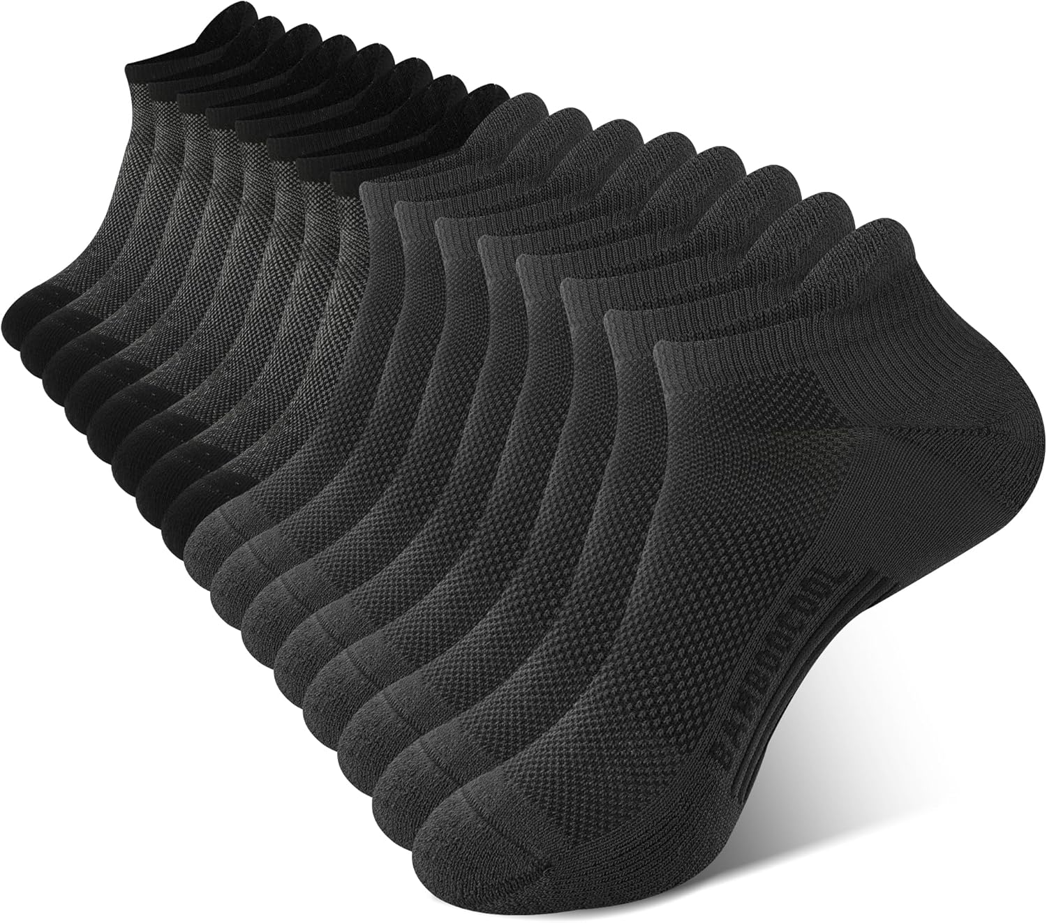 Bamboo Cool Men's Ankle Socks for Athletic Comfort and Support