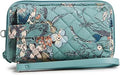 Women's Cotton Smartphone Wristlet with RFID Protection - Compact