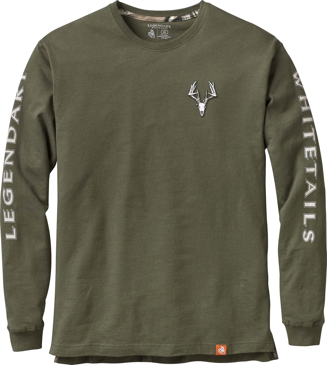 Legendary Whitetails Men's Long Sleeve Graphic Tee for Comfort