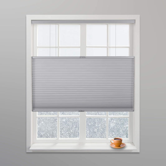 Top Down Bottom Up Cellular Shades for Light Filtering Privacy