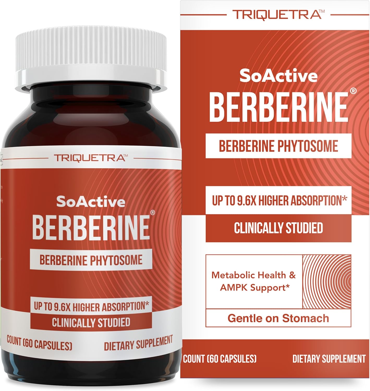 SoActive Berberine 550mg: 9.6X Higher Absorption for Health