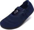 WHITIN Barefoot Mary Jane Flats for Women - Wide Toe Box, Zero Drop