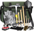 Geology Rock Pick Hammer Kit - Complete 15 PCS Field Set
