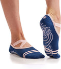 Gaiam Yoga Barre Socks - Non Slip Sticky Toe Grip Accessories