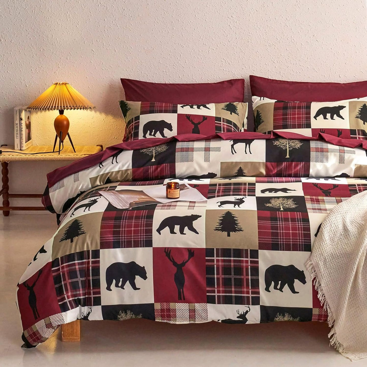 Rustic Comforter Set for Cozy Cabin Inspired Bedroom Decor