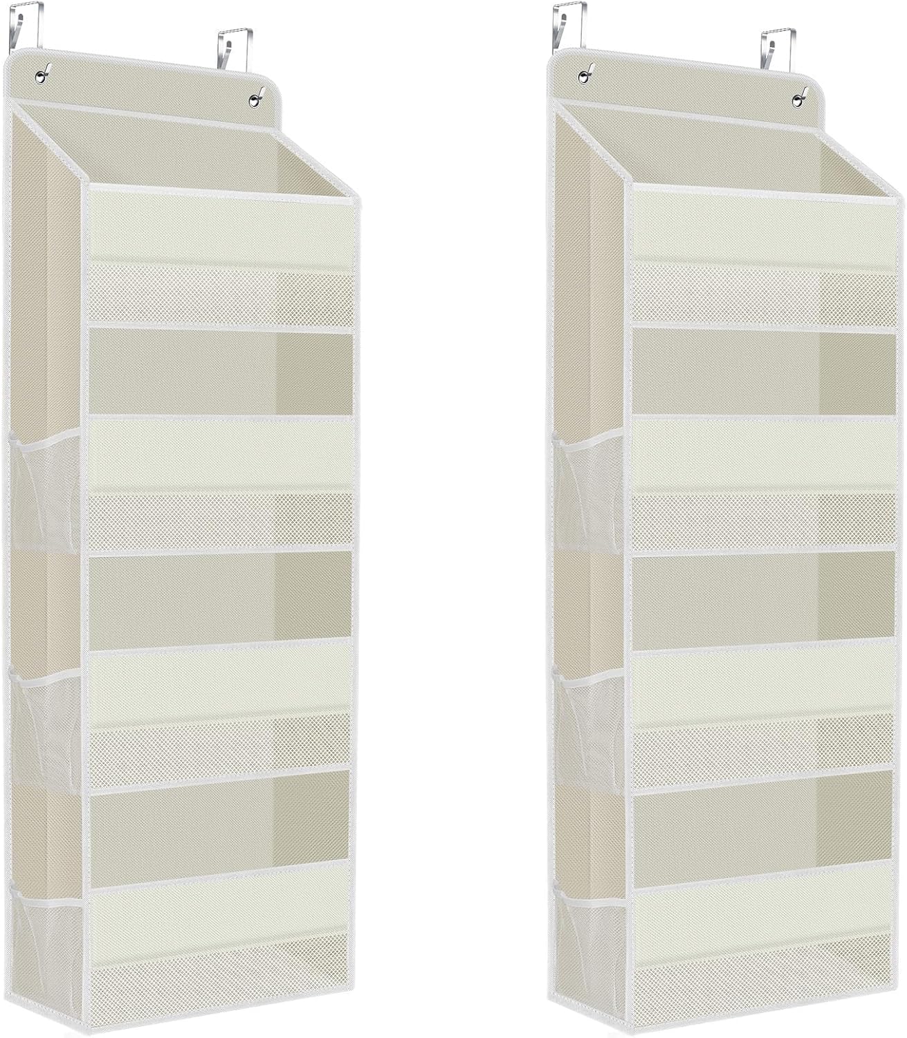 2 Pack Over The Door Organizer for Efficient Storage Solutions