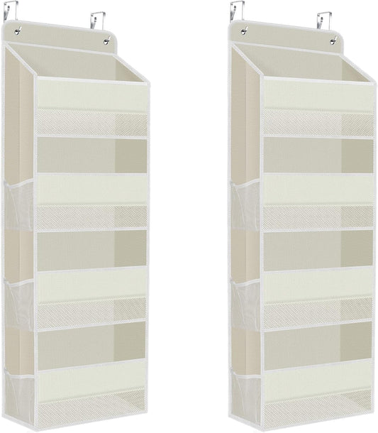 2 Pack Over The Door Organizer for Efficient Storage Solutions