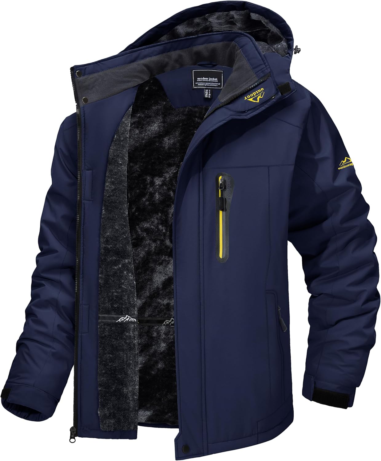 TACVASEN Men's Winter Ski Jacket Waterproof Snow Coats Review