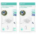 60 Minne Baby Potty Liners, Travel-Friendly Refills