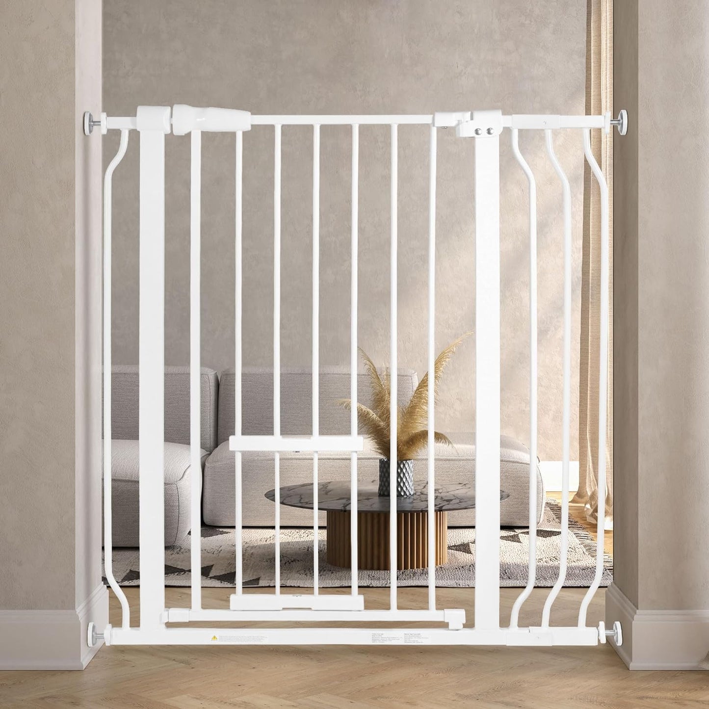 BalanceFrom Easy Walk-Thru Safety Gate: Pet-Friendly & Auto-Close, 36 Tall