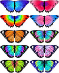 Toddler Kids Butterfly Wings 10 Bulk - Bright Fairy Dress Up