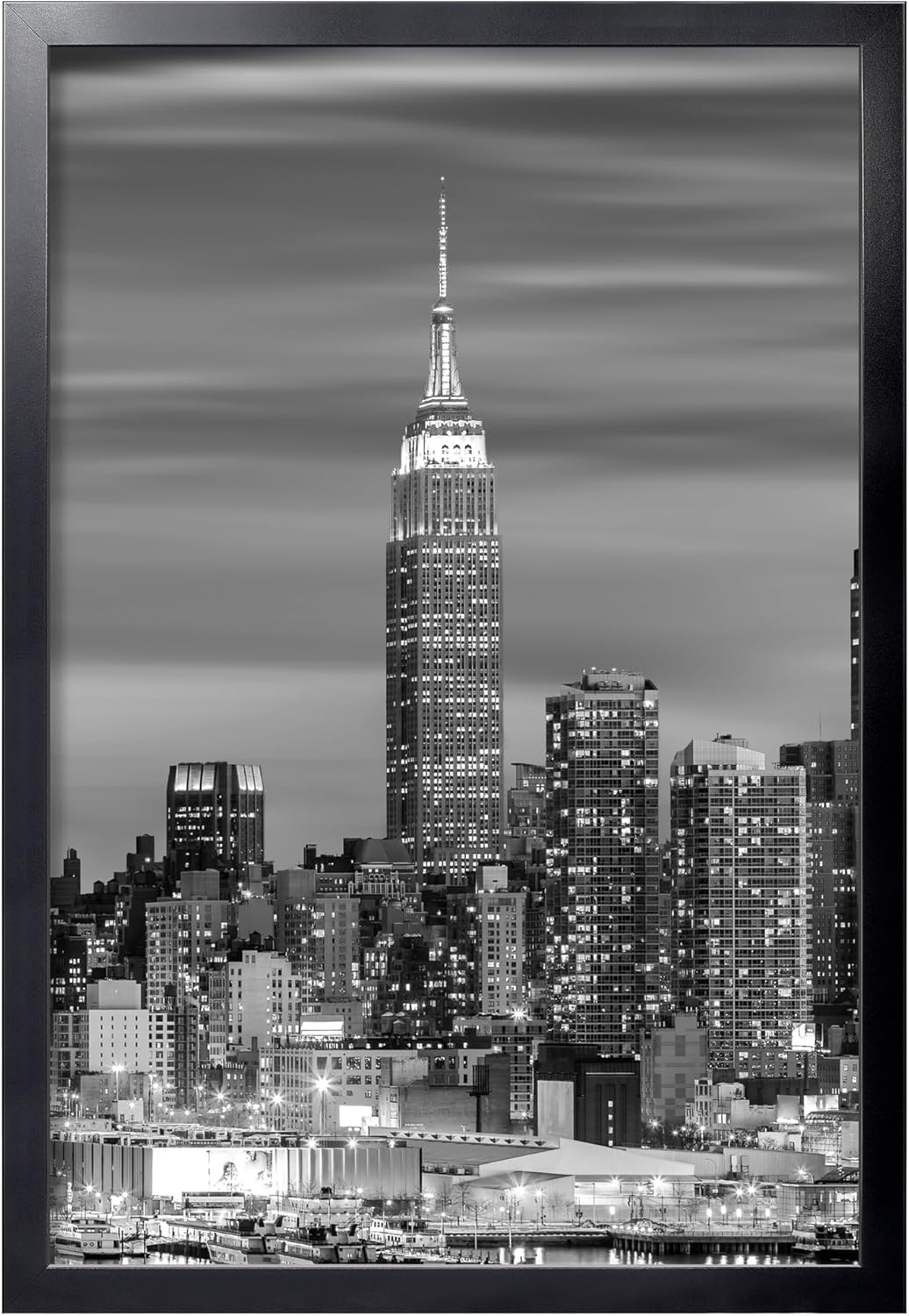 Giverny 24x36 Poster Frame Black for Classic Home Decor