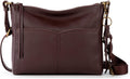 The Sak Alameda Leather Crossbody Purse - Spacious Everyday Travel Bag
