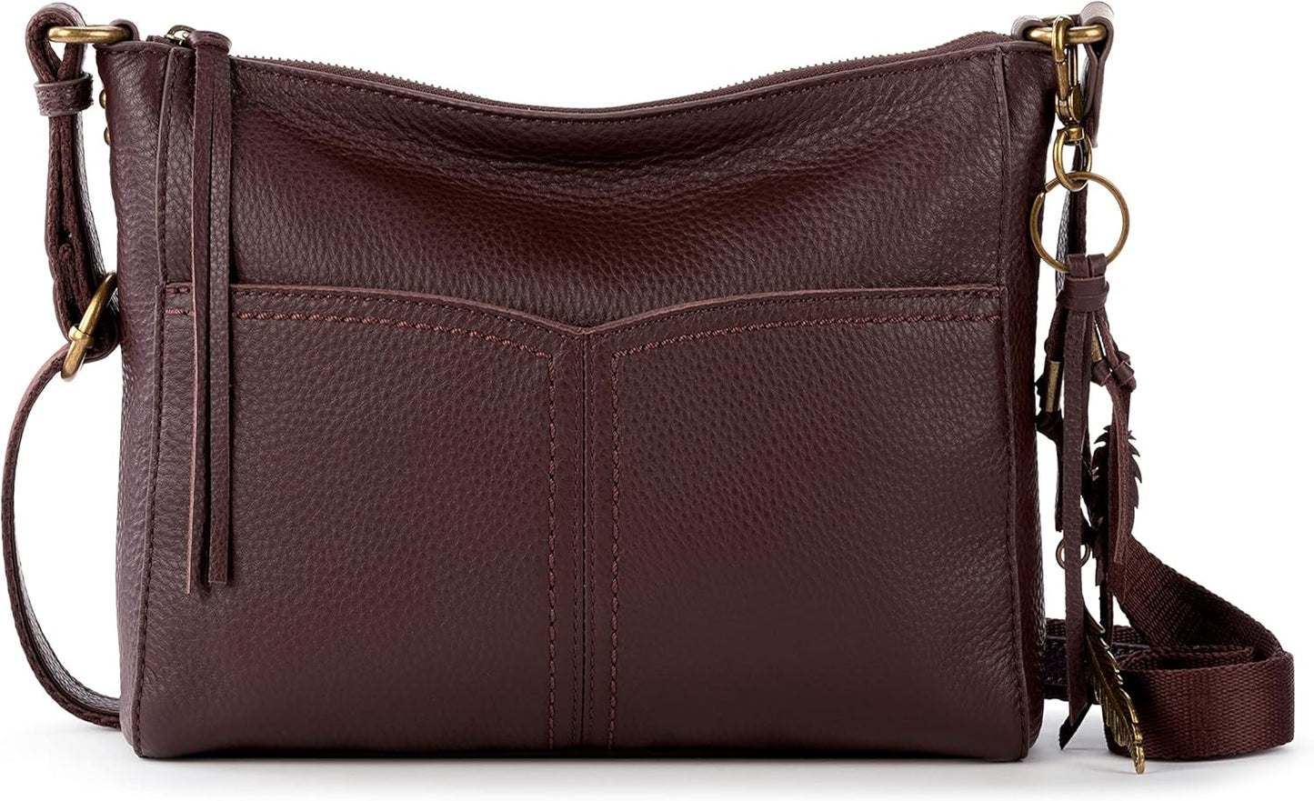 Sak Alameda Leather Crossbody Purse - Stylish Everyday Handbag
